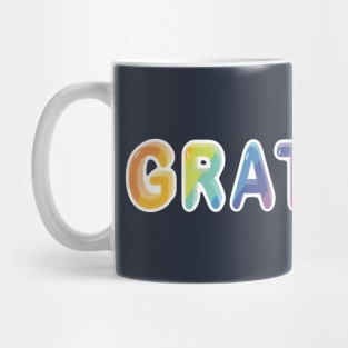 Always Grateful-Colorful Thanksgiving Design Mug